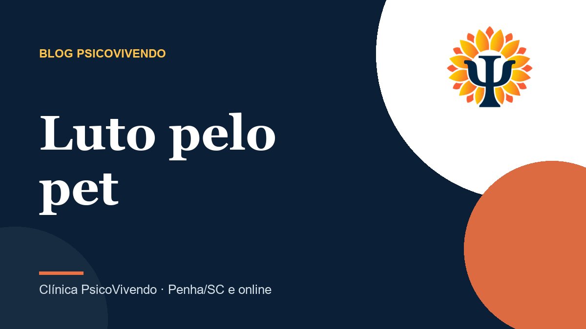 Luto por animal de estimação: como lidar com a perda do seu pet